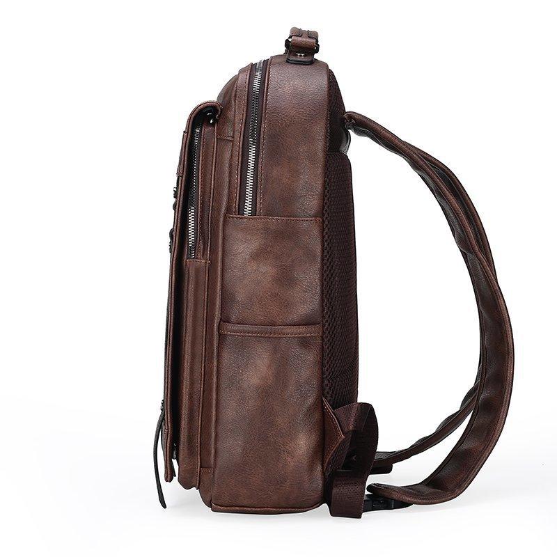 Men's Casual Schoolbag Shoulder Bag Backpack Men's Backpack Fashion Trend Travel Backpack