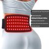 Rechargeable Double Wavelength LED Red Light Therapy Mat, 72 Beads, Portable Leg and Waist Protection Belt