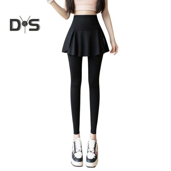 

Женские штаны для йоги, юбка-фонарик, лоскутное узкие компрессионные с высокой талией, карманом для телефона, приподнятые, с защитой от воздействия, бесшовные спортивные, для занятий в спортзале, для бега трусцой M чёрный