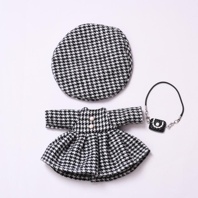 Zsiga 1/8 Gaji Sister Doll Clothes: Plaid Skirt Set