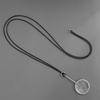 Fashion Magnifying Glass Necklace Alloy Glass Adjustable Chain Necklace Multifunctional Unique Accessory for Daily Wear