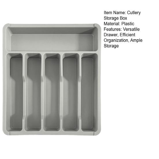 Drawer Organizer Tray for Kitchen Drawer Expandable Cutlery Flatware Holder Adjustable Plastic Utensil Divider Spatula Tools And Gadgets Storage