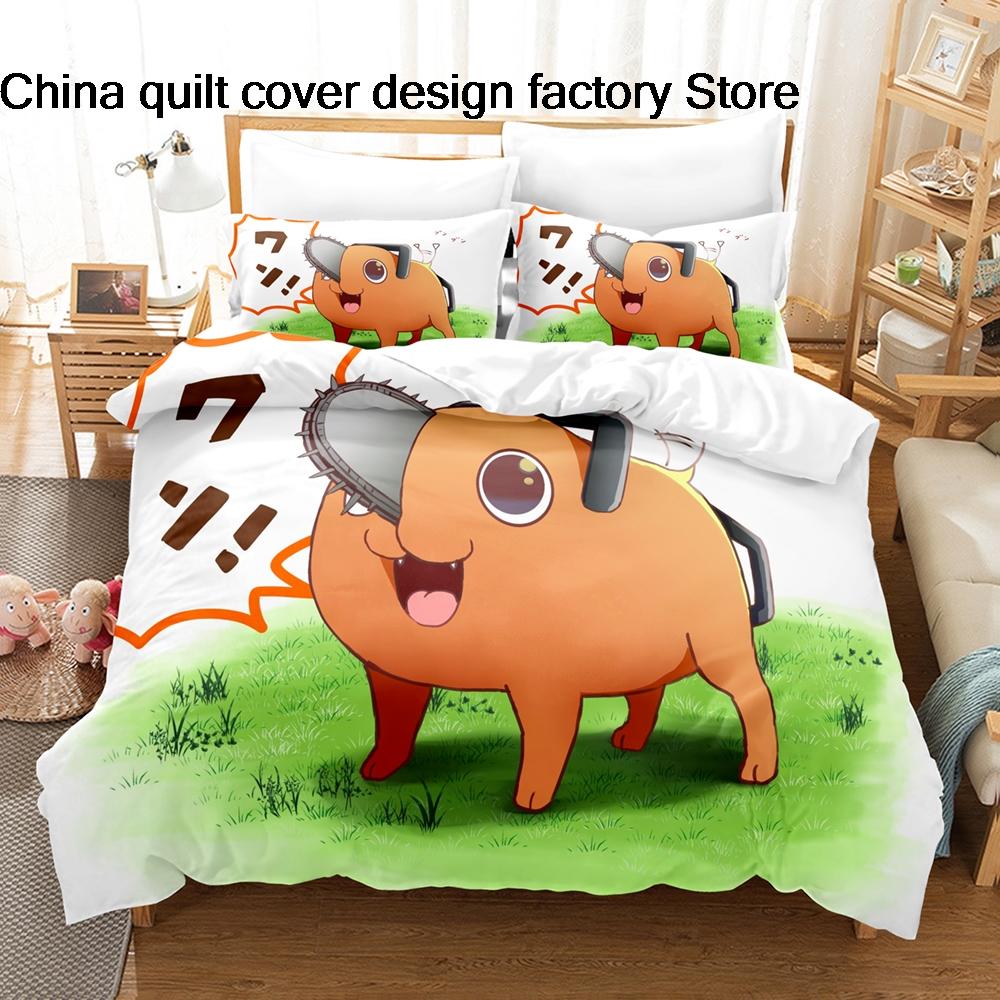 3D Printed Red Hair Girl Bedding Set Duvet Cover Pillowcase For Adult Kids Bedroom Decor Twin Full Queen King Size Bed Linen
