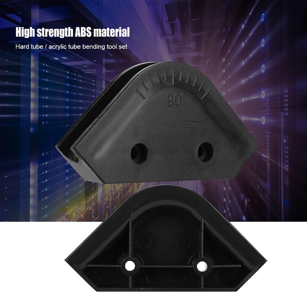 3Pcs 14mm OD 45   90   180 Degree Acrylic Hard Rigid Tube Bender Mould Tool Kit