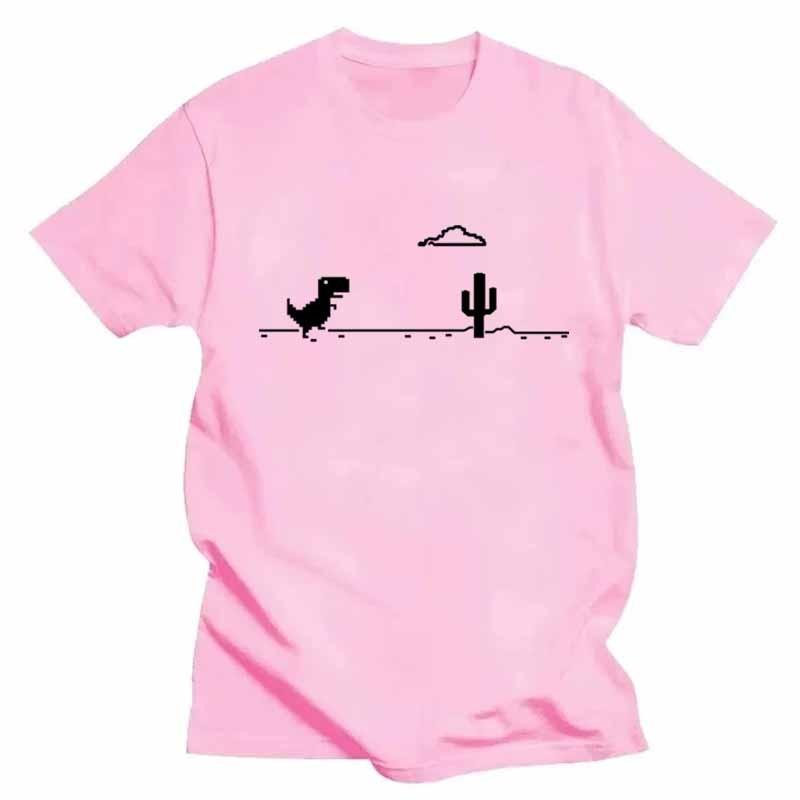 Men's Summer 100% Cotton Fashionable Casual Loose Coconut Tree Pattern Printed Sports Round Neck Short Sleeved T-shirt Top