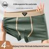 Men's Cotton Antibacterial Boxer Briefs - 4 Pack