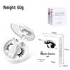 Magnetic False Eyelashes: Natural Set with Easy-to-Use Tweezers and Portable Case