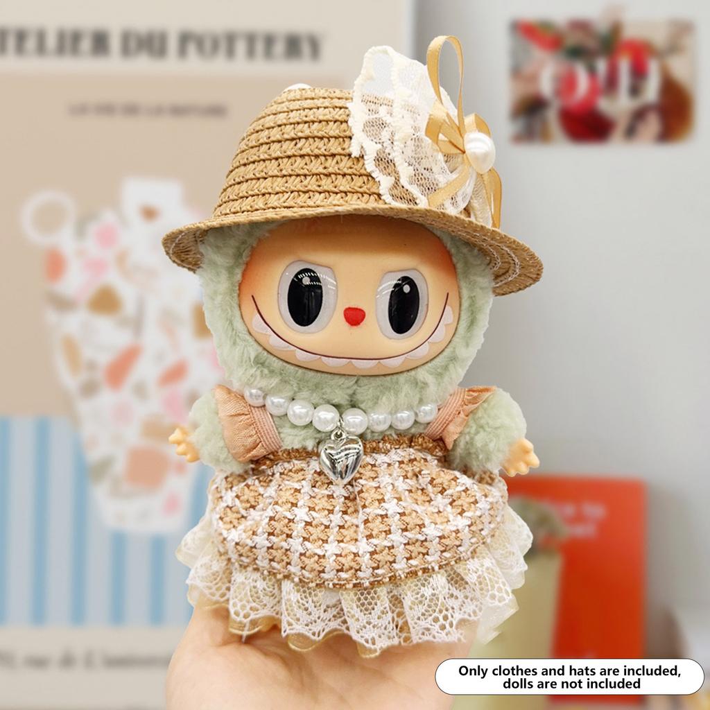 New Exquisite For LABUBU Luxury Clothes Handmade Clothes Set DIY V1/2 Doll Accessory
