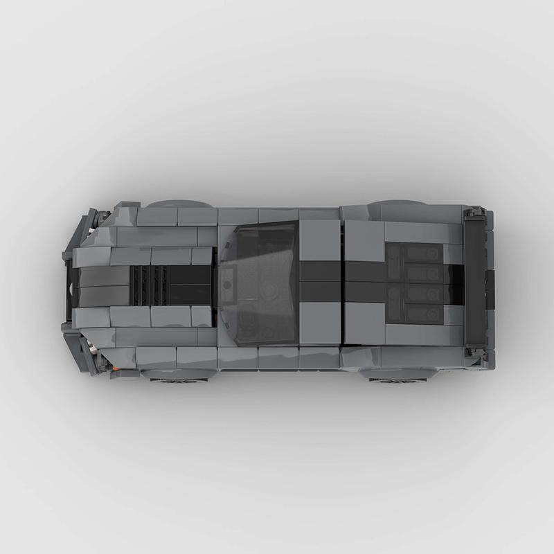 MOC Racing City Car Building Set - Creative Garage Toys - Ideal Gift for Children's Birthdays and Christmas Gifts