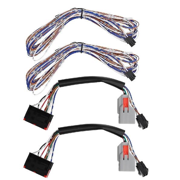 2 Pcs Tow Mirrors Adapter Harness, Conversion Harness Adapter Wiring Connector 8 pin to 22 pin Tow Mirrors for 2015-2018 Ford F150