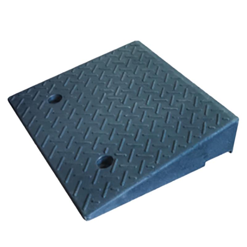 Heavy-Duty Rubber Plastic Curb Ramp