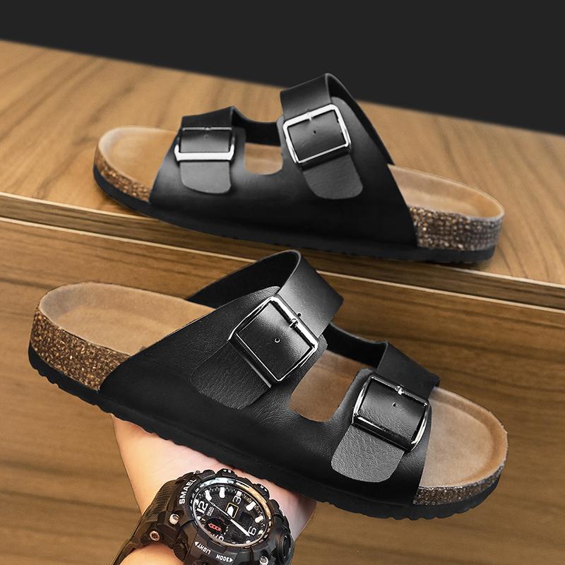 

Fashion CYYTL Mens Slippers Casual Outdoor Beach Shoes Sandals Summer Walking Slides Comfort Lightweight Designer Leather Fashion Luxury 44