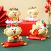 Resin Year of Dragon Figurines Dragon Year Zodiac Dragon Desk Ornaments  Landscape Garden Pot