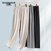 SHANSHAN Men's Ice Silk Business Casual Cooling Pants