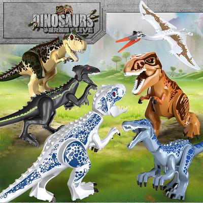 FC3727 Dinosaurus Jurský Vládca Tyrannosaurus Park Quetzlepterosaurus 6 super veľkých stavebnicových hračiek