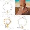 Floral Metal Pendant Necklace With Alloy Charm For Women Fashion Jewelry Set
