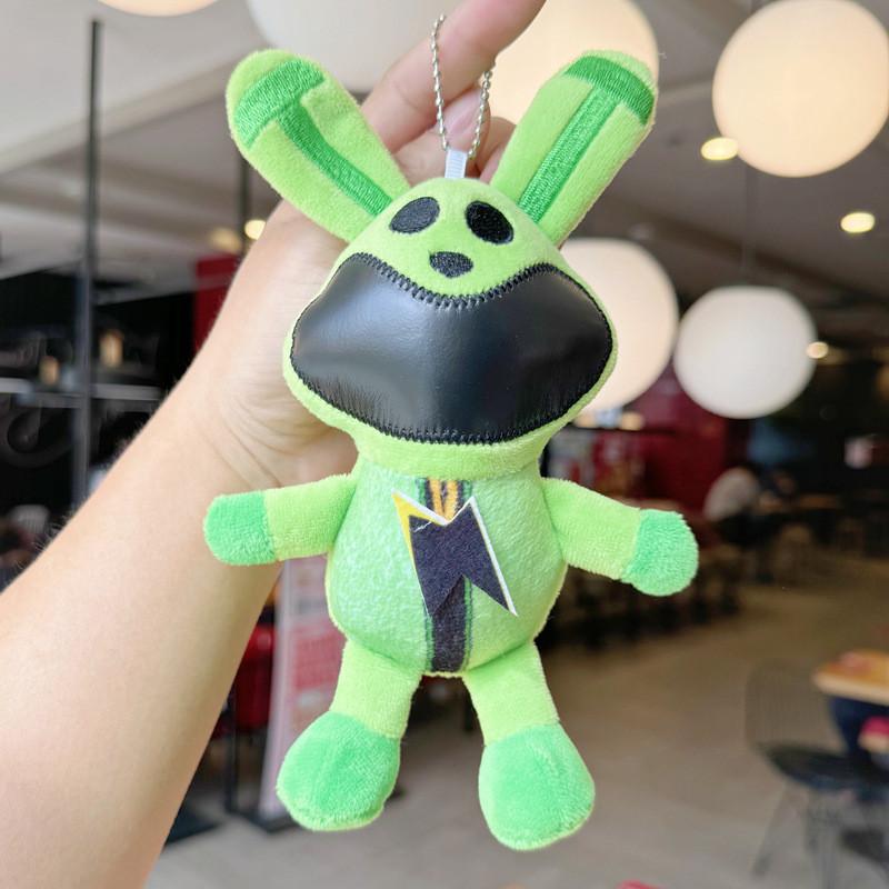 Nyckelring med leende småkryp och plyschdjurshänge, för samlare och presentgivare