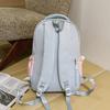 Schoolbag New Japanese Ins High-value Fresh and Sweet Plaid Backpack Junior High School Students Lightweight Large-capacity Backpack