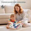 Soft Fabric Baby Book Early Educational Teething Soft Book Education Activity Kids Visual Stimulation Toys For Balcony Living