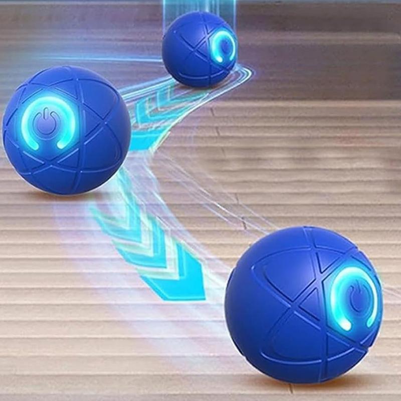 Pet Automatic Rolling Ball Toy Shaky Ball Toy for Dogs Auto Rolling Ball Toys for Puppy USB Rechargeable Interactive Dog Toys