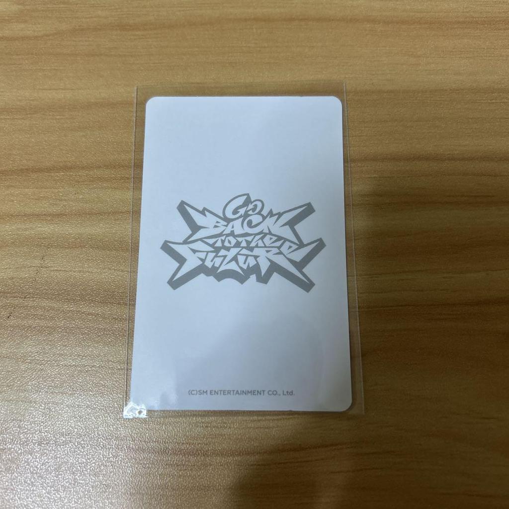 [USED] Jaemin TIME RIDERS bonus trading card nctdream