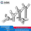 304 Stainless Steel Thumb Screw Horn Yuanbao Butterfly Bolt M3-M10