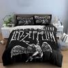 """Set Biancheria da Letto Led Zeppelin Angel" Set Copripiumino Federe  (1 * Copripiumino 2 * Federe, senza piumino)
