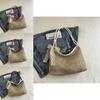 Casual Chic Summer Tote Bag 2024 Stylish Versatile Shoulder Bag Large Capacity
