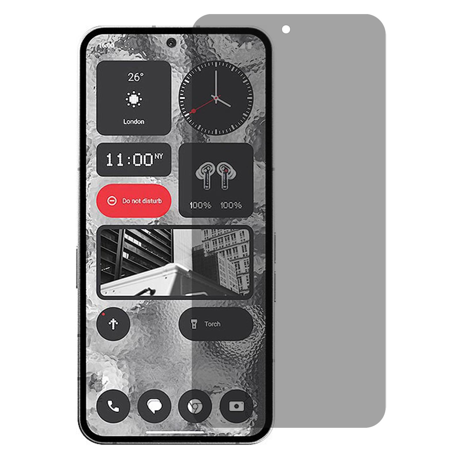 

For Nothing Phone (2) Anti-Spy High Aluminium-Silicon Glass Full Screen Protector Type A