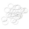 Colorful Open Jump Rings for DIY Jewelry Making - Round Single Loop Iron Rings for Beading Bracelets