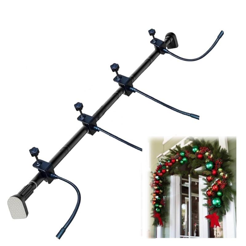 Expandable Christmas Decoration tool Set 4 tool Hangers To stretch Length For Wall