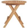 Folding Garden Table 50 X 50 X 50 Cm Solid Teak Wood
