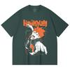 230 Gsm 100% Cotton Haikyu V1 Hinata Print Unisex Heavy Cotton T Shirt