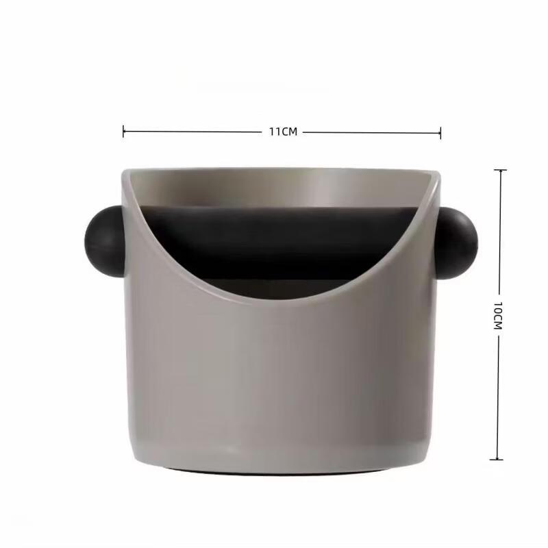 ZISIZ Mini Round Coffee Grounds Knock Box