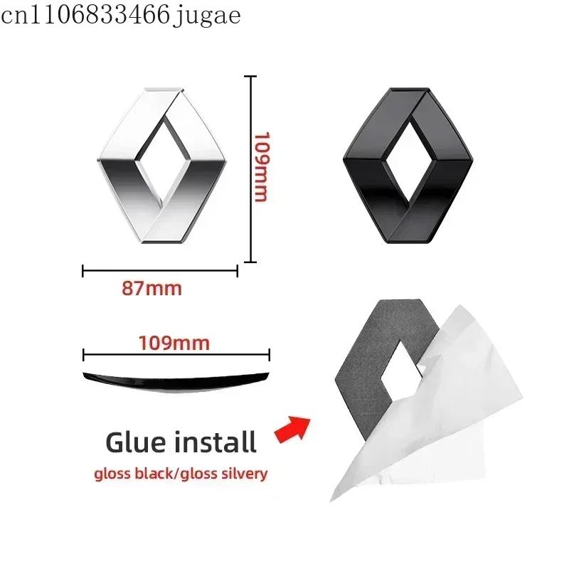 2026 Hot For Renault Hub Caps For Renault Grand Scenic XMOD Megane Clio 4 Laguna 2 3 Coupe RS 3D ABS Logo Renault Emblem Car Fro