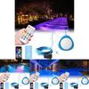 Vielseitige Bluetooth-App-gesteuerte LED-Poolleuchte mit beeindruckender Mehrfarbenbeleuchtung für jeden Pool