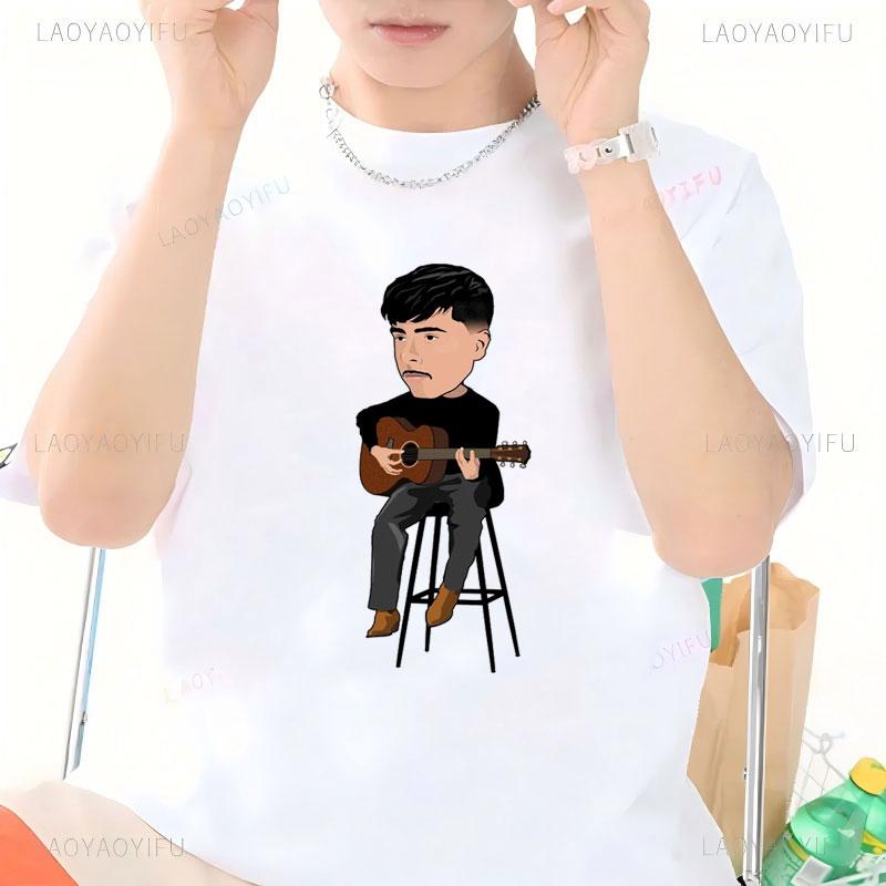 New Style Ivan Cornejo Mirada 2025 Tour T Shirt Novelty Trend Fan Gift Camisa Y2k Clothes Polyester Streetwear T-shirts S