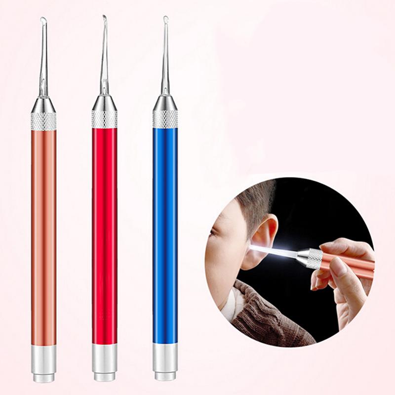 Buy Flashlight EarPick Handle Safety Led Light Ear Cleaner Earwax