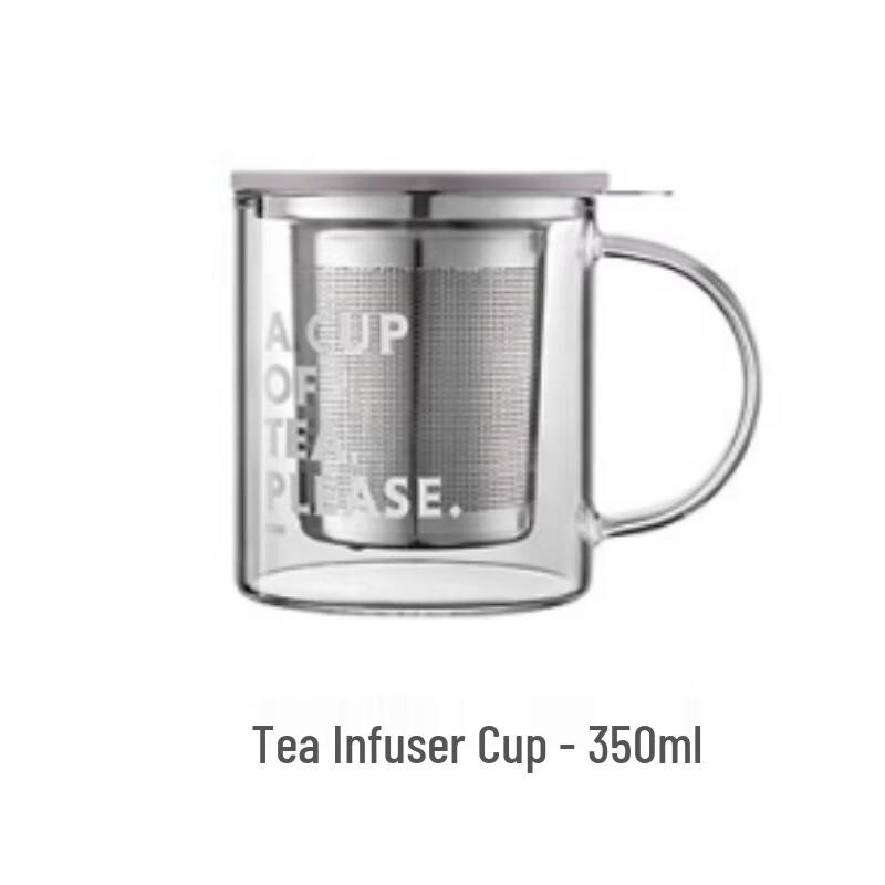 Buydeem Borosilicate Glass Tea Infuser Cup