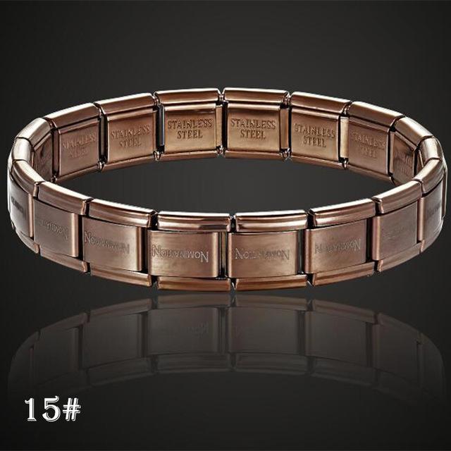 Lanruisha Namination Jewelry Popular Style Stainless Steel Bracelet Letter And Stretch Fashion Bangle For Everybody Jewelry