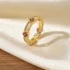 Lucky Four-leaf Clover Ring - Unique High-end Open and Adjustable Ring