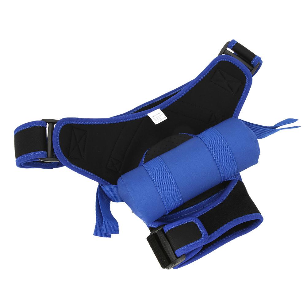 4 Direction Adjustable Breathable Sports Single Shoulder Brace Protector Support Band Pad for Right LeftM(airbag