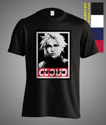 New Cloud Ob Final Fantasy Vii Remake Game Funny Gift T-shirt Strife 100% Cotton