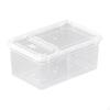 Reptile Feeding Box Breeding Critter Hatching Container Clear Terrarium Habitat Cage for Animal
