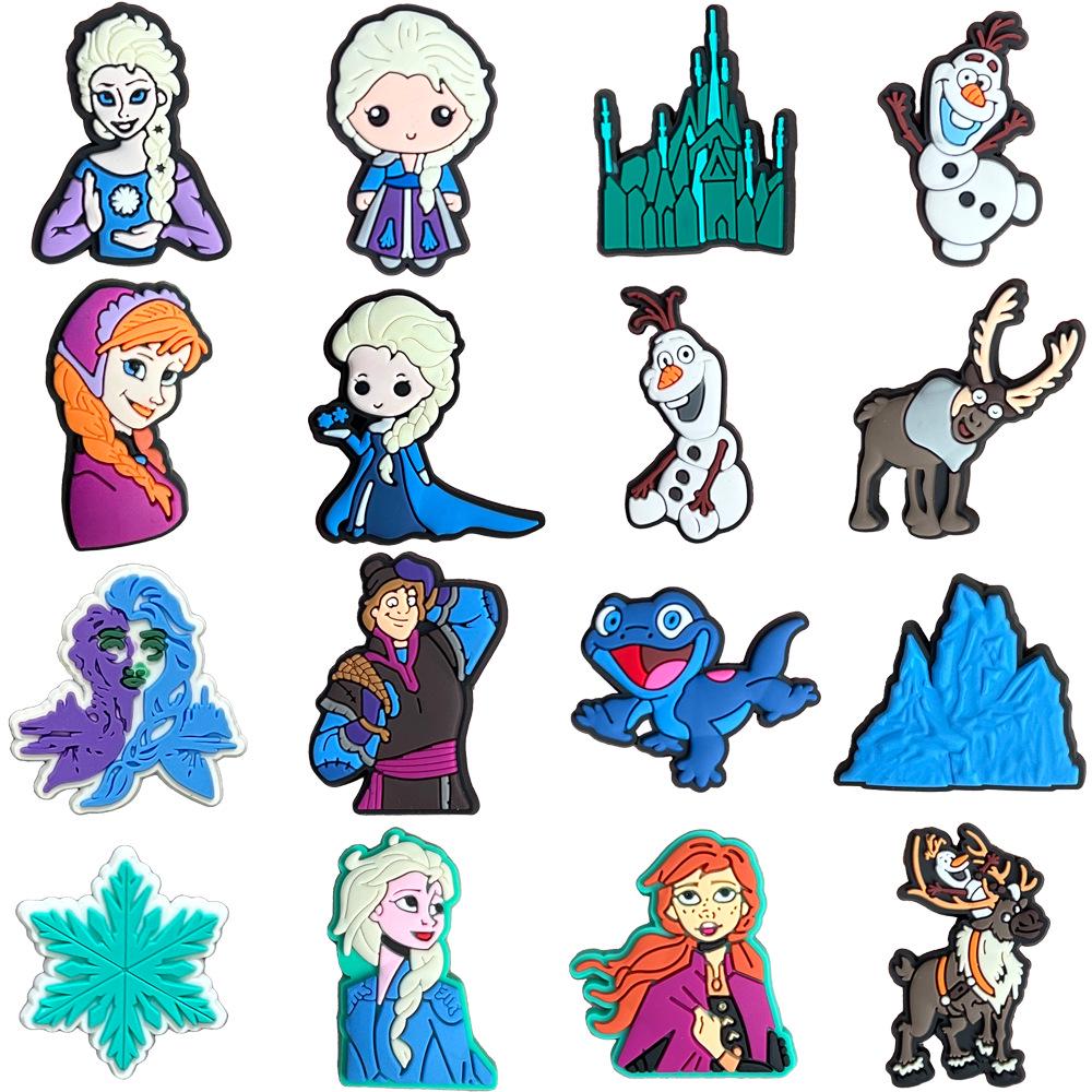 84 Exquisite Anime Shoe Charms: Soft Rubber Buckles for DIY Clogs and Cute Decorations