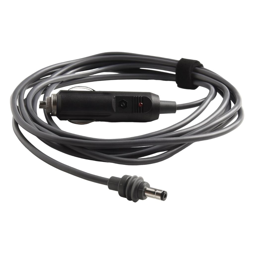 Use In Vehicles Outdoor Power Supply 5 Meters DC Car Charger Cord PVC Pure Copper Replaceable Fuse 18 AWG Material LED Interface