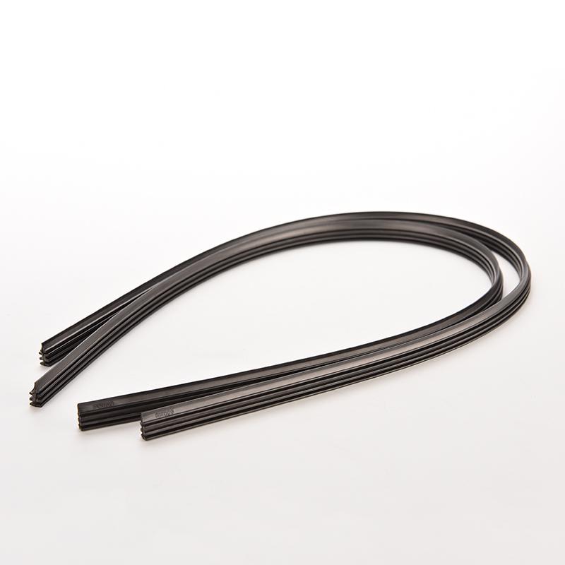 1pcs split 2Pcs 28 26 24 Car Bus Rubber Universal Bracketless Frameless Windshield Wiper Wash Blade Refill Replacement 24Inches 600mm
