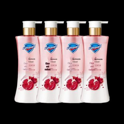 Safeguard Gel Doccia Revitalizzante al Melograno 570g x 4 Confezioni