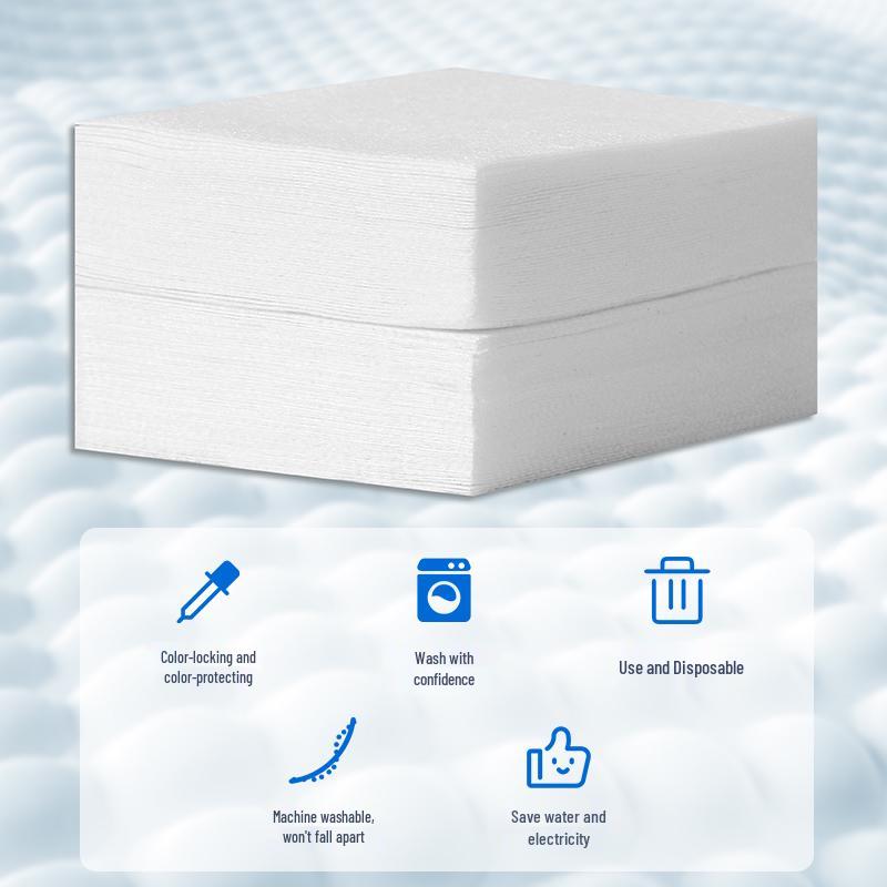 Color-Absorbing Anti-Dye Laundry Sheets for Mixed Washes