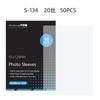 50pcs Original Korea Card Sleeves Clear Acid free-No CPP HARD 3 Inch Photocard Holographic Protector Film Album Binder